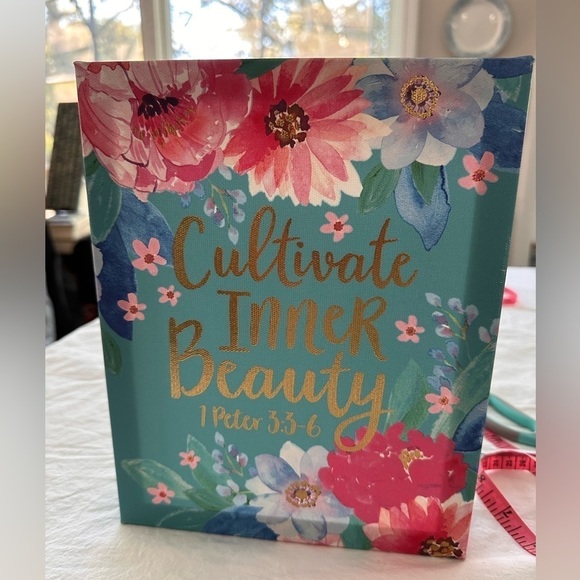 🎉Cultivate Inner Beauty Sign Biblical Inspirational - Picture 3 of 7